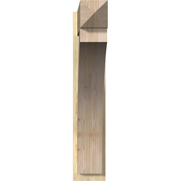 Thorton Arts & Crafts Rough Sawn Outlooker, Douglas Fir, 8W X 38D X 42H